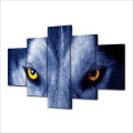 HD Printed Wolf Eyes Group Painting Canvas Print Room Decor Print Poster Picture Canvas Mc-016